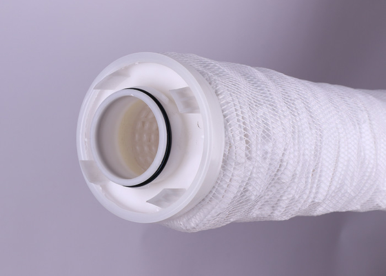 Sewage 1 Micron Polypropylene Filter , Wound Type Cartridge Filter For Water Treatment