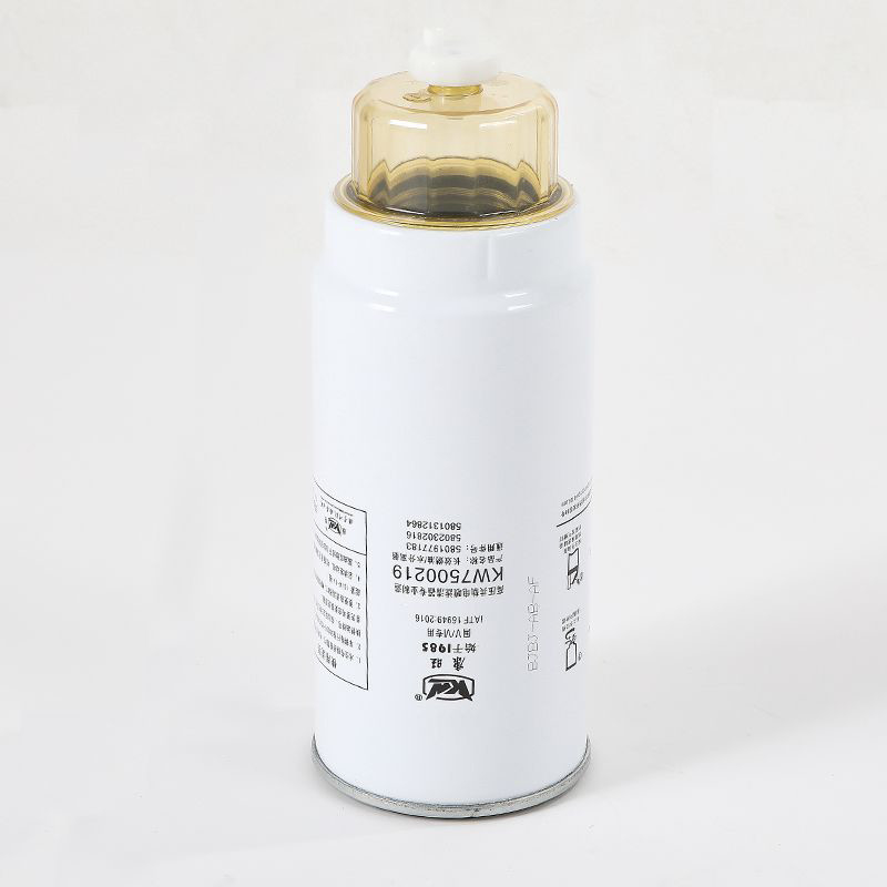 KW7500219 فیلتر سوخت کامیون 1 ساله با نگهداری کم و فیلترسازی موثر