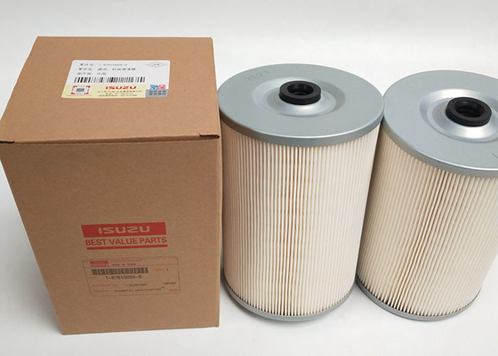 Isuzu Paper Oil Filter Element 1-87610059-0 For Remove Oil Impurities OEM